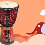 AKLOT djembe drum